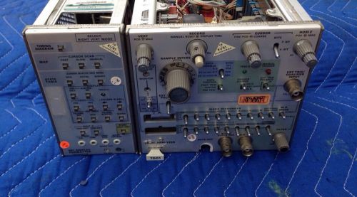 Tektronix 7D01 Logic Analyzer Plug-In+DF1 Display Formatter Card/Module/Board