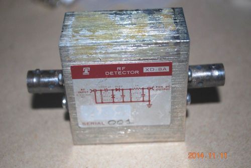 RF CRYSTAL DETECTOR Telonic XD-8A input/Output (BNC Female)