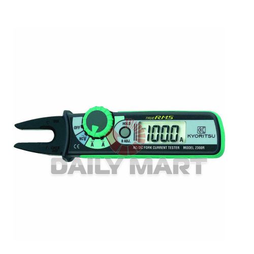 Kyoritsu 2300R NEW True RMS AC/DC Digital Fork Current Tester Meter, 100AMP