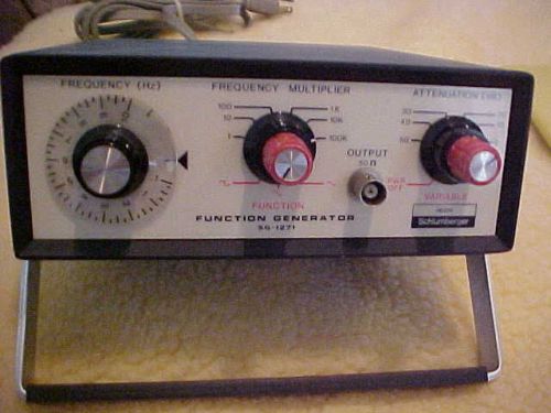 Heath  Schlumberger Function Generator Model SG-1271 W/Manual