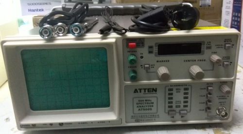 Spectrum Analyzer Analyser 150kHZ to 500MHz -100dBm to +13dBm 110V-240V AT5005