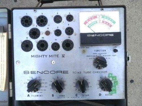 Sencore TC 142  Mighty Mite  V tube tester   ------ Excellent condition  -------