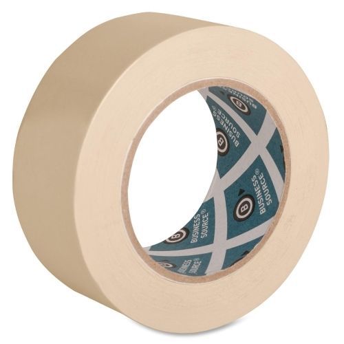 Business Source Masking Tape - 2&#034;Wx 60 yd L - 3&#034; Core - Tan - BSN16462