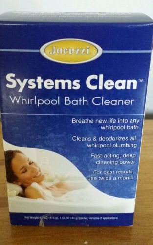 Jacuzzi® Systems Clean Whirlpool Bath Cleaner