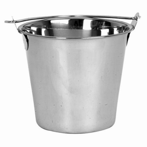 1PC Stainless Steel SEAMLESS 16 QT Heavy Duty Ice Bucket Pail Buckets Pails 16QT