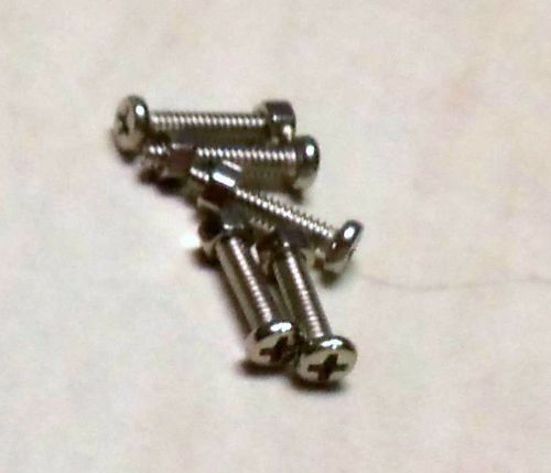 USA Shipping - 10  pc  M1.6x8mm Screw &amp; Nuts Phillips Head Micro Miniature