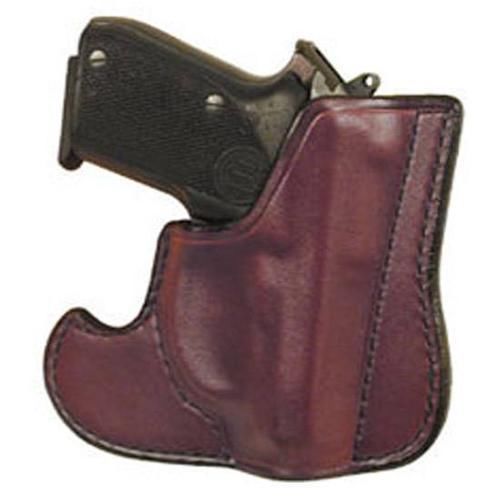Don Hume J100242R Front Pocket Holster Ambi Brown 2.7&#034; Keltec P32 P3AT Leather