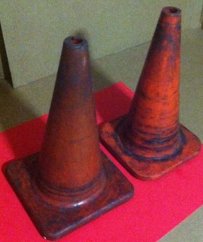 Wholesale Lot of 2 Orange Safety Cone  SKU#SAFE88