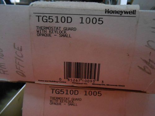 HONEYWELL THERMOSTAT GUARD W/KEYLOCK TG510D 1005 OPAQUE SMALL