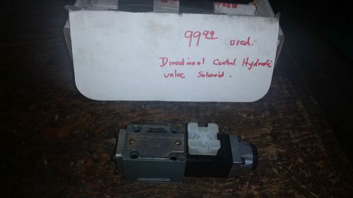 USED DIRECTIONAL CONTROL HYDRAULIC VALVE SOLONOID UCHIDA REXROTH