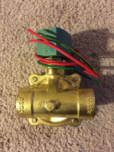 New Asco 8210G4 Red Hat 120 VAC 1&#034; NPT Solenoid Valve