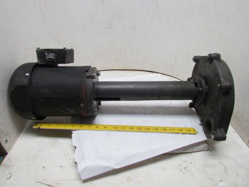 WEG AMT 4443-95 Immersion Coolant Pump 3-Phase 3/4Hp 1-1/2&#034; NPT B56C TEFC