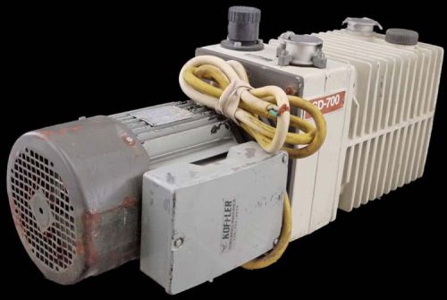 Varian SD-700 Dual/Two-Stage Rotary Vane Vacuum Pump 24CFM 1.5HP 1PH 1735RPM