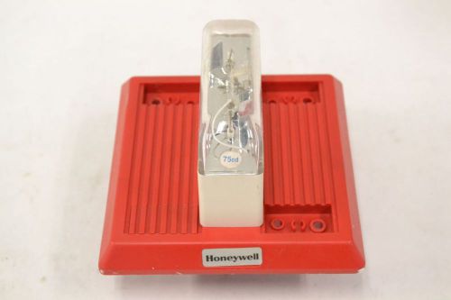 HONEYWELL SC716B-1019 FIRE ALARM AUDIBLE HORN STROBE LIGHT 20-31V-DC B313704