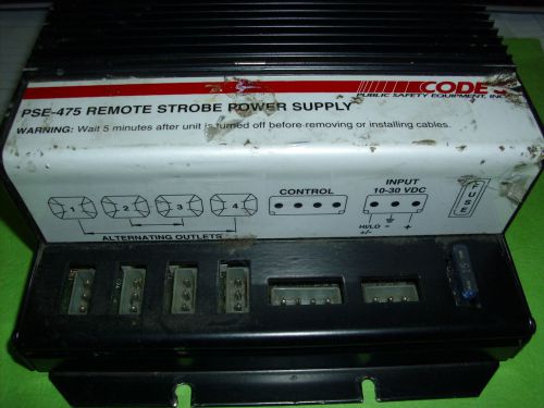 Pse-475  strobe  power supply code 3/pse  4 outlet for sale