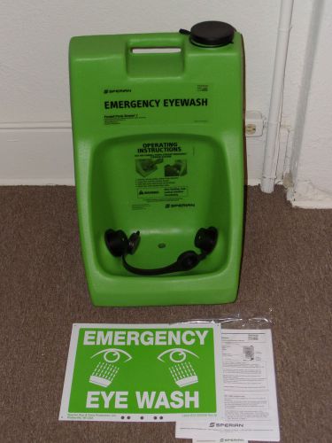 New Sperian Fendall 6 Gallon Self Contained Porta Stream Eyewash Eyewash Station