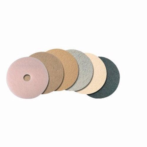 24&#034; 3M Tan Burnishing Pads, Ultra High-Speed Floor Pads, 3500 (MCO 19012)