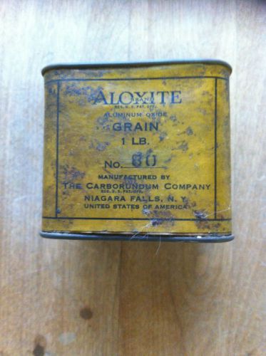 Carborundum Company Aloxite 80 Grain Aluminum Oxide Abrasive