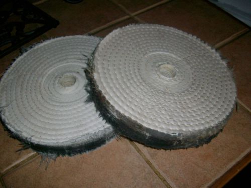 Spiral Sewn 8 inch buffing wheels