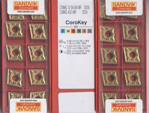 * 50pcs * SANDVIK    CNMG  120408-MR  ( 432-MR) 2025    50pcs--FREE SHIPPING -