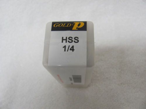 BRAND NEW YG-GOLD-P 1/4&#034; HSS JOBBER S.S. DRILL