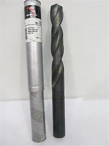 Michigan Drill 1 7/32&#034;, 400 Series, HSS, Taper Length Drill Bit