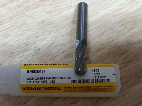 Kennametal 1191682 - M8X8X20X63 K600 KMT 4FL CARB CC BN SEM