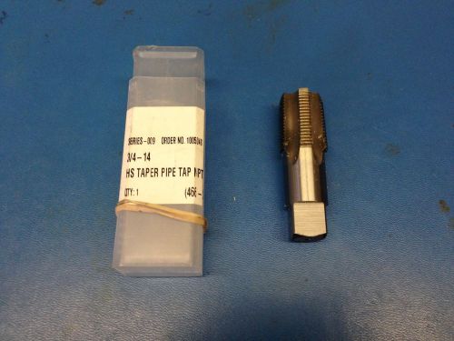 3/4-14 hss taper import pipe tap, npt ground, rh, 5 flute for sale