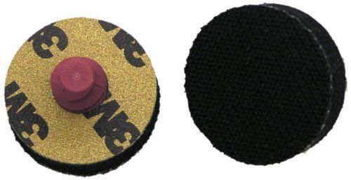 3M 67415 Hookit Roloc Disc Pad , Hook and Loop, 1-1/16&#034; Diameter, 5/16&#034; Thick,