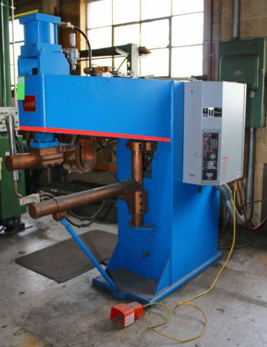 NICE 250 KVA ALPHIL SPOT WELDER w/ INTERLOCK INDUSTRIES MODEL iii 108 CONTROL