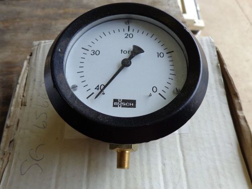 Bush Absolute Vacuum Gauge 0-40 Torr