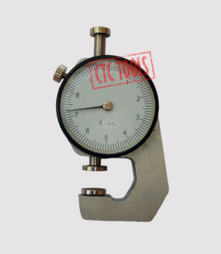 MINI PLATE THICKNESS DIAL GAUGE 0.1MM/10MM SHEETMETAL ENGINEER MEASURING #D58