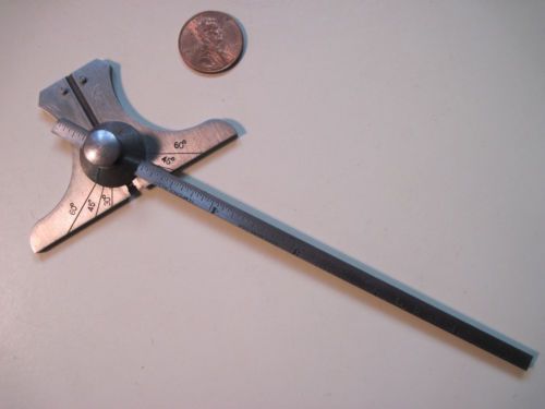 Starrett Angle/depth gage/gauge #236 plus lufkin angle piece