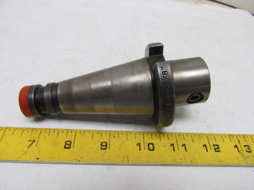 Bahmuller sk40x3/8&#034; end mill tool holder sk40 taper din 69871 3/8&#034; hole sz for sale