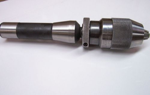 ALBRECHT DRILL CHUCK (Excellent Shape, Great Tolerances)  R8   0-3/8