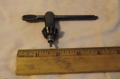 SELF EJECTING 5/8&#034;~1/2&#034; DRILL PRESS CHUCK KEY 5/16&#034; PILOT AS JACOBS S-K3C