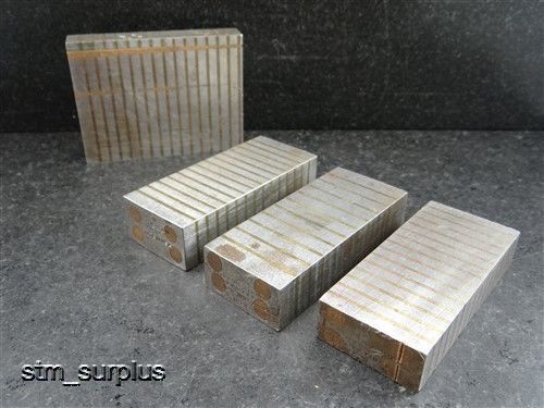 ASSORTED LOT OF PARALLEL BLOCKS STANDARD &amp; COARSE POLE