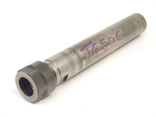 Used tg-50 straight shank collet chuck extension (1.00&#034;-shank) tg50 for sale