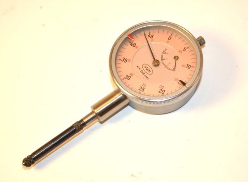 Nice mahr germany 0-3mm small dial indicator grad 0.01mm 34mm dial face #2a58 for sale