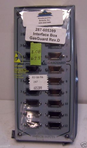 NEW BRITECH AIR PRODUCTS GASGUARD INTERFACE BOX 287-605399