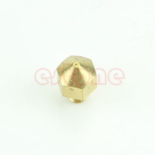 Nozzle Print 0.2mm Copper Extruder Head for Makerbot MK8 RepRap 3D Printer