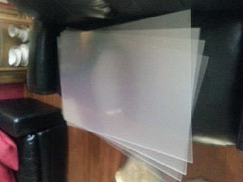 Lot of 100 new clear plexiglass 24x36 sheet acrylic glazing 1mm lowest price ! for sale