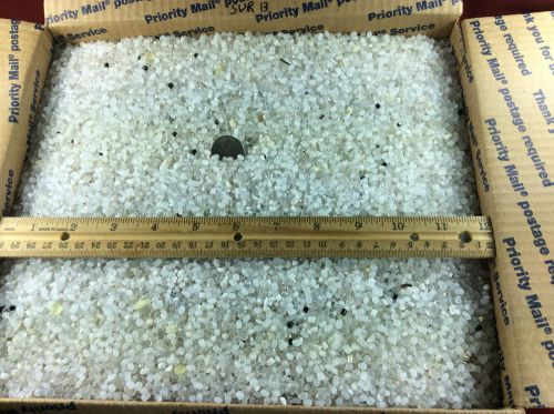 PLASTIC PELLETS MIXED SURPLUS CRAFT FILLING CORNHOLE BAGS STUFFING BEADS 13 LBS