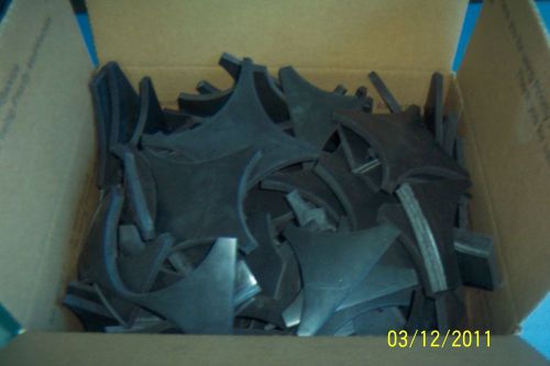 VITON SCRAPS NEW  1/4&#034; THICK