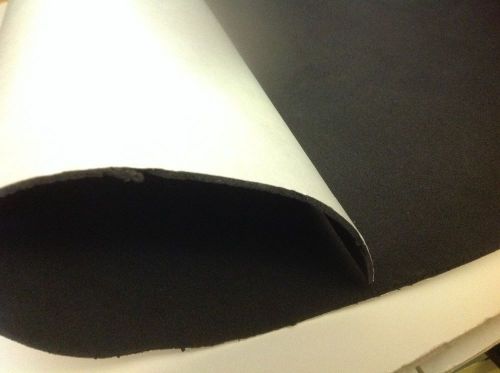 Neoprene - 2 self adhesive sheets 1/16&#034; thick 8-1/2&#034; X 11&#034; each