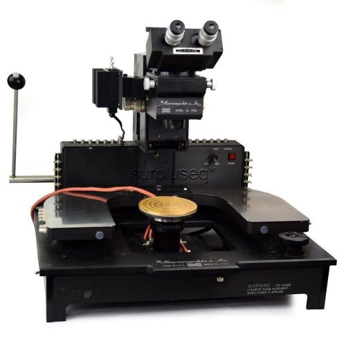 Micromanipulator co. model 6700 probe / prober station for sale