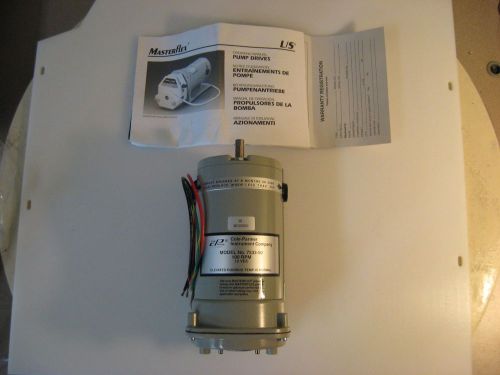 Cole-parmer masterflex pump drive motor 7533-50 100 rpm, 12vdc, new for sale