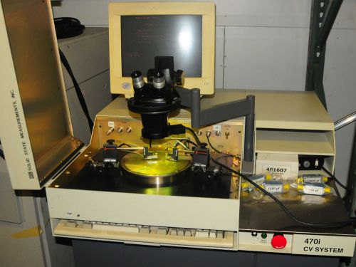 SSM Solid State Measurements 470i CV System/ Plotter /Analyzer