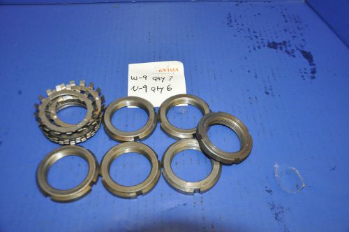 Bearing Retainer Nut &amp; Washer N-09, W-09