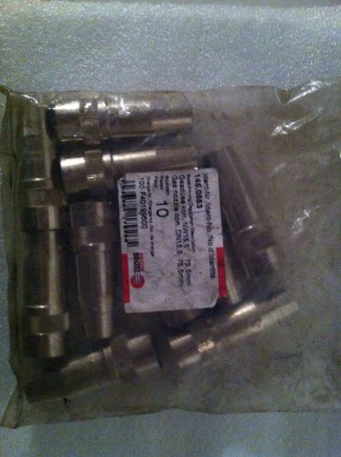 Abicor Binzel  Nozzle Bot. Robotic 145.0553Typ DN15.5, 10 pieces